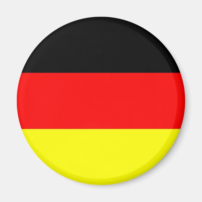 Magnet der deutschen Flagge (Vorne)