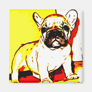 Magnet der französischen Bulldogge