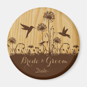 Magnet der Kolibriliebhaber Save the Date