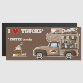 Magnet der Liebe LKW (KAFFEE-LKW)