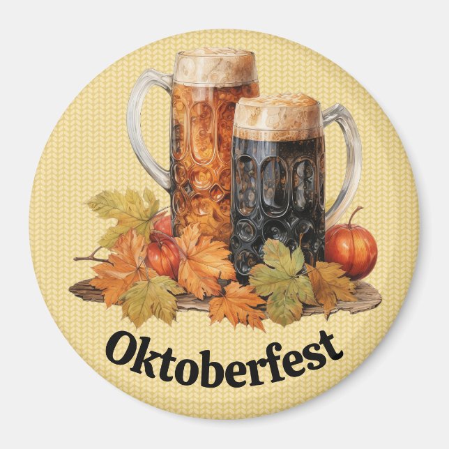 Magnet der Tasse des Oktoberfests (Vorne)