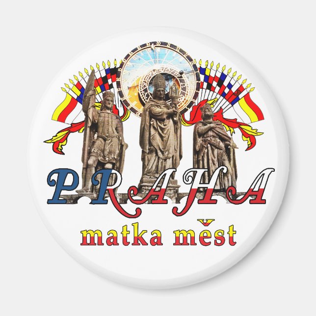 Magnet der Tschechischen Republik Prag (Vorne)