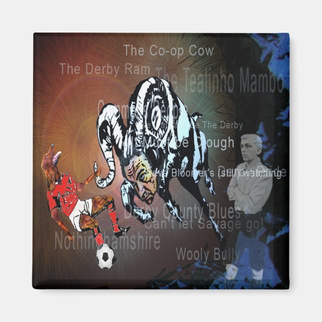 Magnet "Derby Fan Fayre" (Vorne)