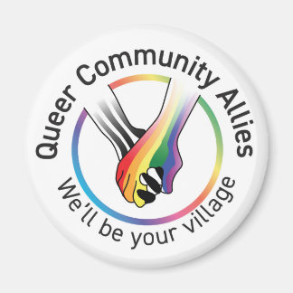 Magnet des alliés de la communauté Queer
