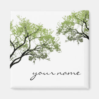 Magnet des arbres de printemps