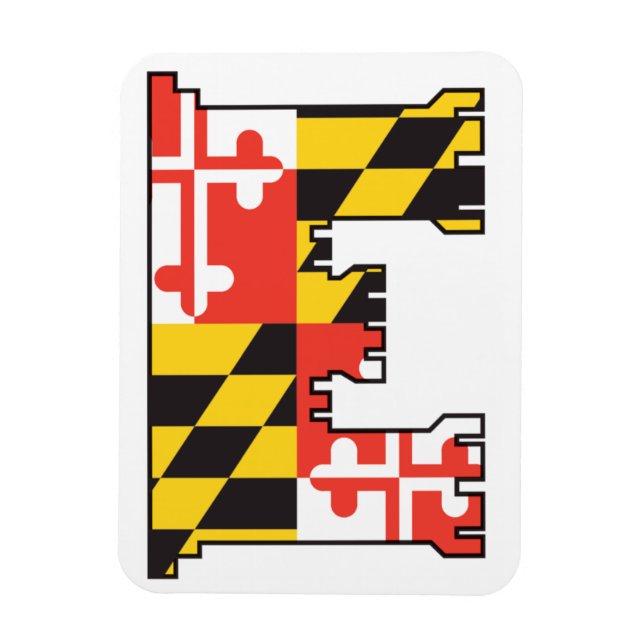 Magnet des Ingenieurs der Maryland-Armee (Vertikal)