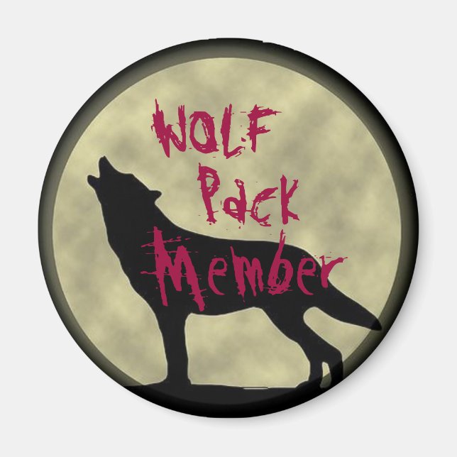 Magnet des membres Wolf Pack (Devant)