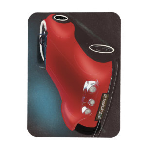 Magnet des Red Roadster Club