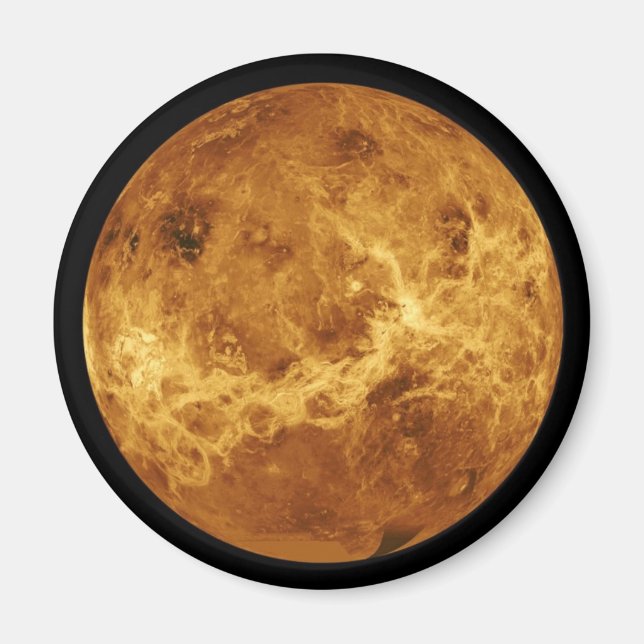 Magnet des Sammlers der Astronomie Planet Venus (Vorne)