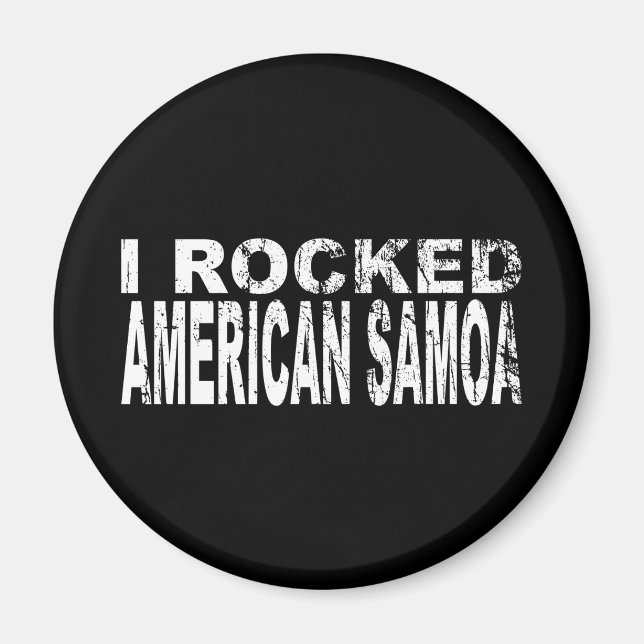 Magnet des Samoa américaines (Devant)