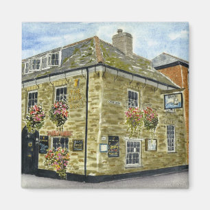 Magnet "des Schiffs-Gasthaus-(Mevagissey)"