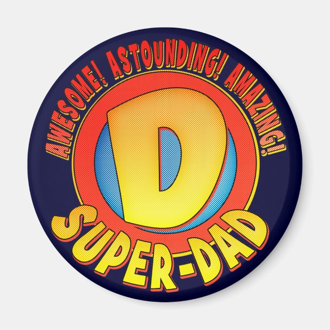 Magnet des Super-Vater-Vaters (Vorne)