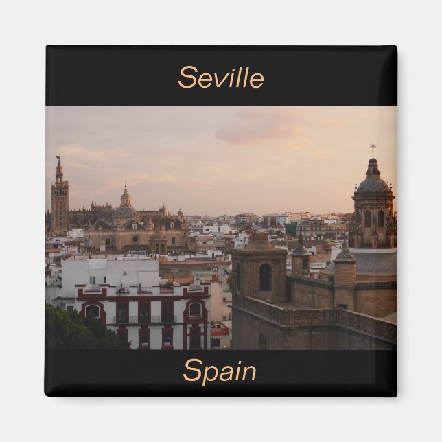 Magnet d'Espagne de Séville (Devant)