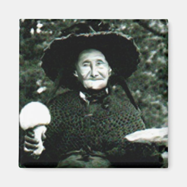 Magnet d'Halloween vintage (Devant)