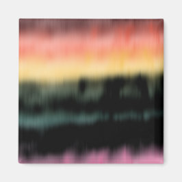 Magnet, digitale Gefärbte Krawatte Magnet