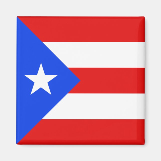 Magnet d'indicateur Porto Rico (Devant)