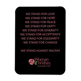 Magnet Diversity Statement Woman Within Central
