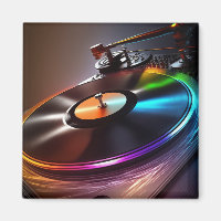Magnet DJ Tourne-disque à rotation