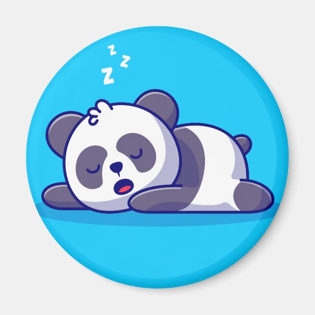 Magnet d'ours de Panda mignonne (Devant)