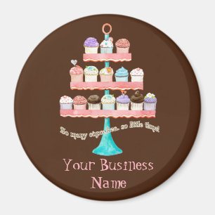 Magnet doux d'affaires de magasin de petit gâteau