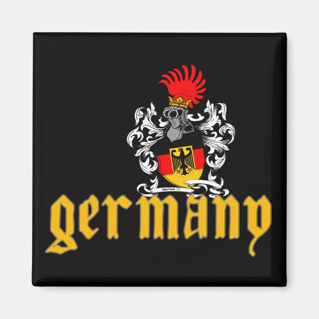 Magnet du bouclier allemand (Devant)