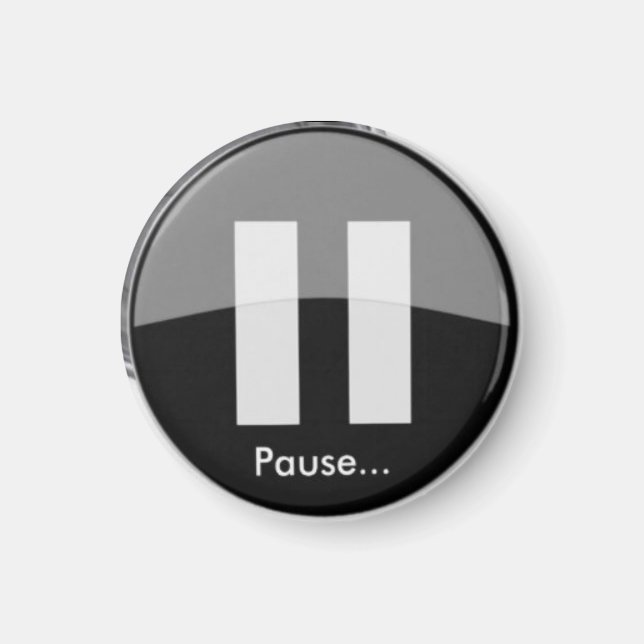 Magnet du bouton PAUSE (Devant)