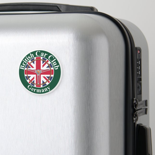 Magnet du British Car Club (In Situ (Bagages))