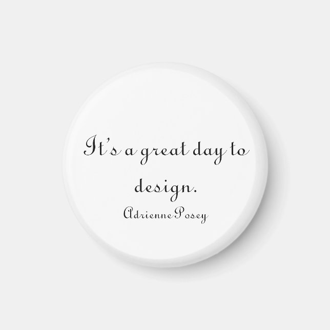 Magnet du bureau de conception (Devant)