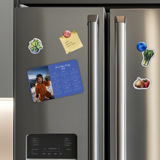 Magnet du calendrier photo 2025 (Créateur téléchargé)