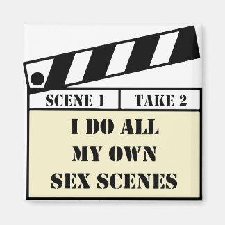 Magnet du Carré de scène de film