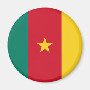 Magnet du drapeau du Cameroun