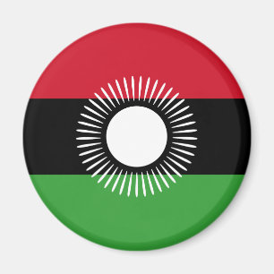 Magnet du drapeau du Malawi