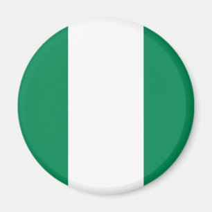 Magnet du drapeau du Nigeria