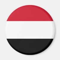 Magnet du drapeau du Yémen