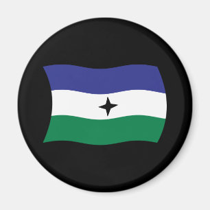 Magnet du drapeau nationaliste de Bubi