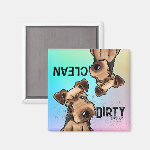 Magnet du lave-vaisselle KiniArt Welsh Terrier