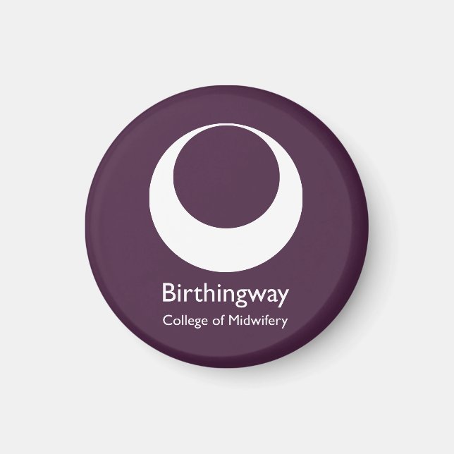Magnet du logo Birthingway (Devant)