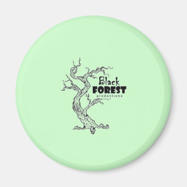 Magnet du logo de la Forêt-Noire (Devant)