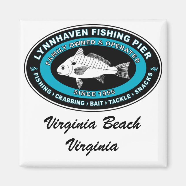 Magnet du logo de la jetée (Devant)