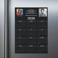 Magnet du logo de l'entreprise 2026 sur mesure