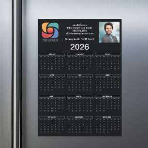 Magnet du logo de l'entreprise 2026 sur mesure