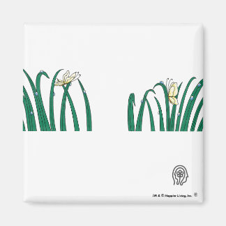 Magnet du logo Happier Living