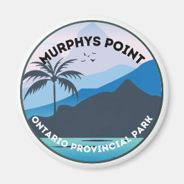 Magnet du parc provincial de l'Ontario de Murphys 