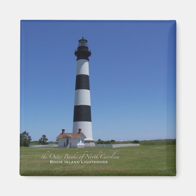 Magnet du phare de Bodie Island (Devant)