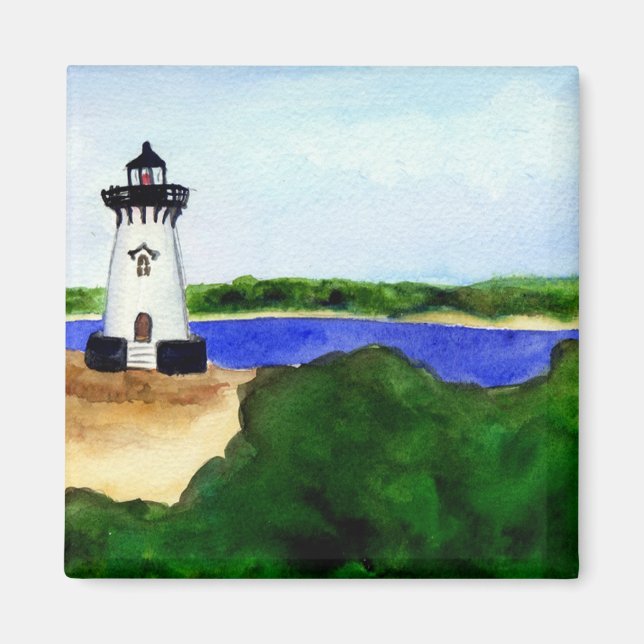 Magnet du phare d'Edgartown (Devant)