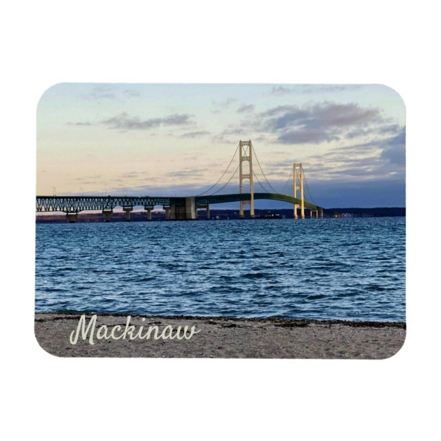 Magnet du pont Mackinac (Horizontal)