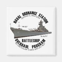Magnet du programme de révision du navire de guerr