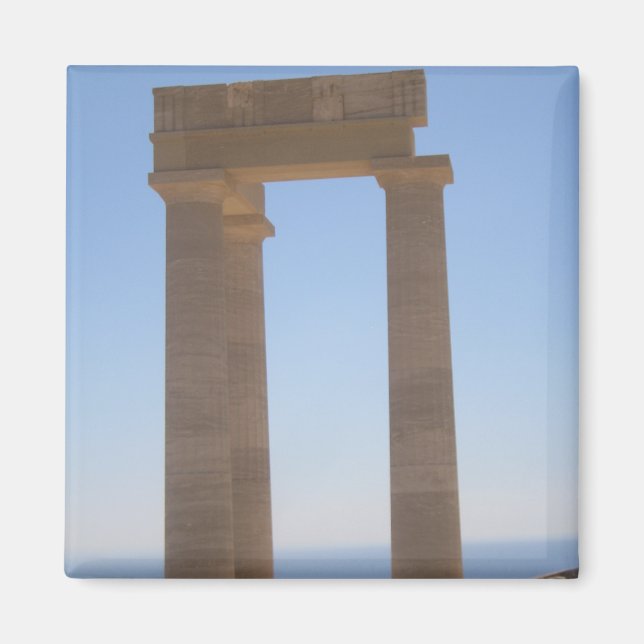 Magnet du temple grec (Devant)