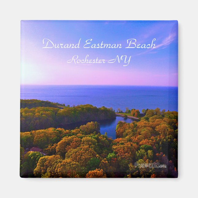 Magnet - Durand Eastman Beach en automne (Devant)