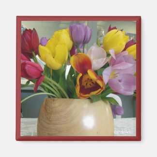Magnet "Dutch Tulips Bouquet"